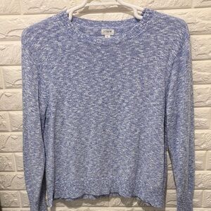 J. Crew Heathered Blue Sweater